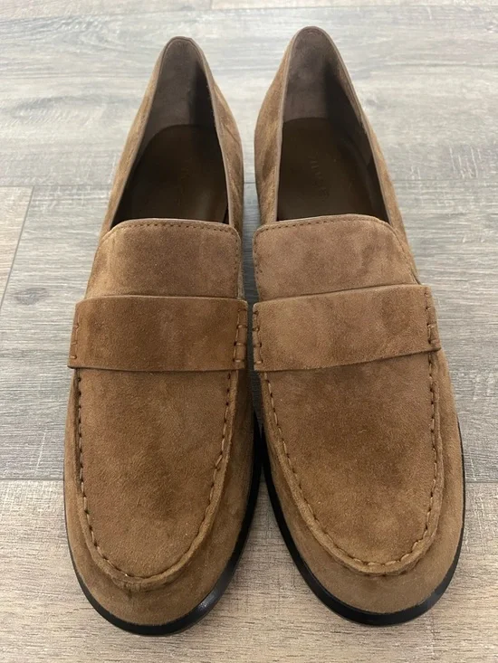 New Vince Nelli Leather Loafer size 9 - Picture 2 of 9